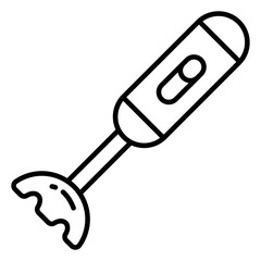 A premium download icon of hand blender 