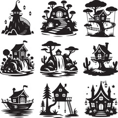 set of vector icons