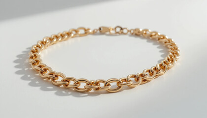 pearl necklace on white background