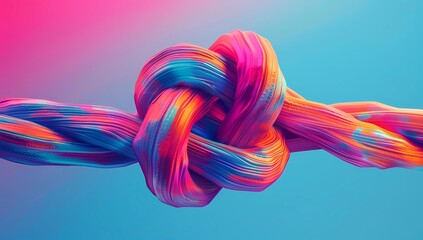 Color combination in a knot