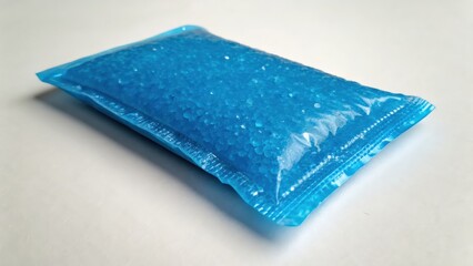 Vibrant blue gel pack ideal for cooling and thermal use