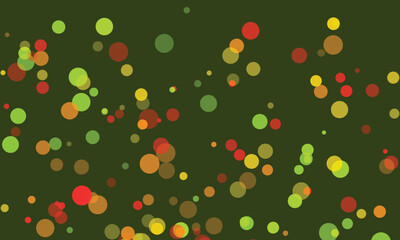 Vibrant Bokeh Pattern of Celebration