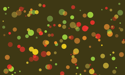 Vibrant Bokeh Pattern of Celebration