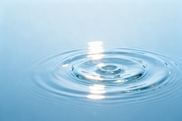 Water ripple on surface