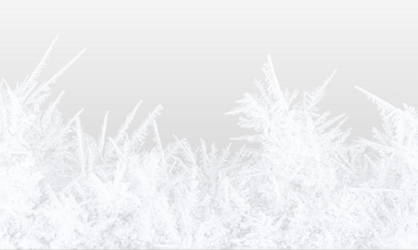 PNG frosty ice snowflake pattern on transparent background with shining crystal sparkle, elegant white border and cold winter texture for holiday greeting designs and decorations