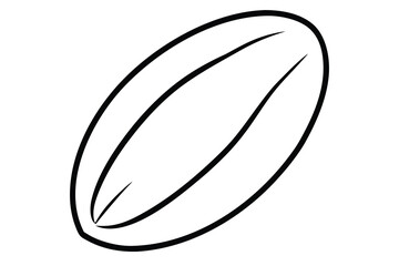 sunflower seed vector line art flower silhouette