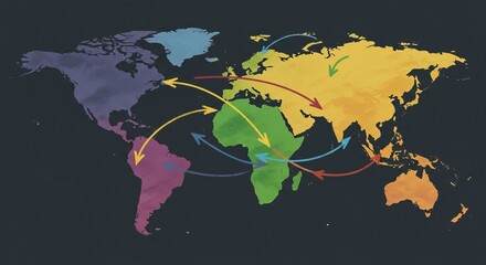 Global Migration Patterns and Human Movement An Overview of International Population Shifts