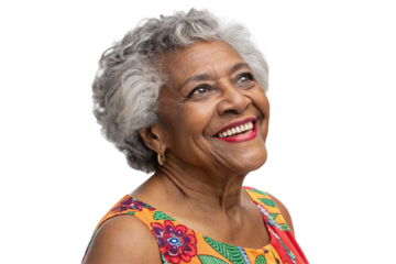 Smiling elderly woman. Cutout. Transparent image material. Nice middle-aged man. Male. Sixty years old.