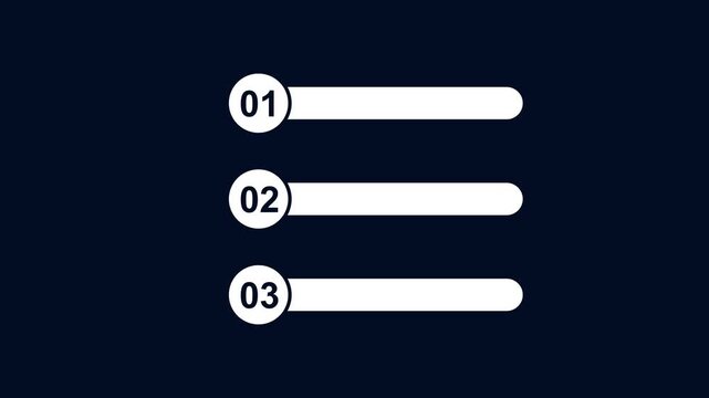 Question answers template with dark blue background.