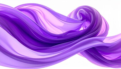 Abstract swirling purple design with glossy flowing shapes and central spiral motion for editorial digital art emotional expression and creative transformation-themed visuals