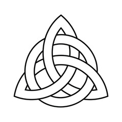 Celtic Trinity Knot, Triquetra Logo