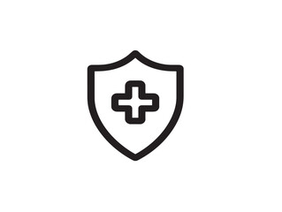 Secure insurance concept illustration in 2D vector artwork