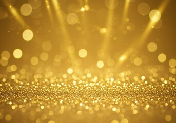 A luxurious golden sparkle background, shimmering with radiant metallic gold tones