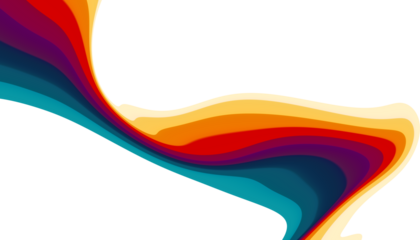 Futuristic background in simple retro style design with colorful lines. Overlay abstract retro design in 80's style with colorful