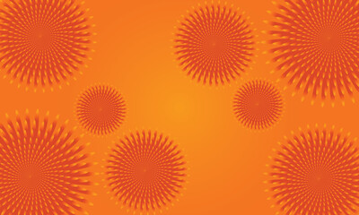 Golden color flower luxury background design