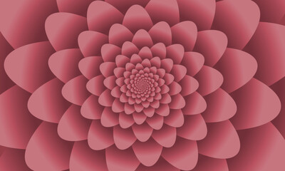 Luxury abstract peach color flower background design