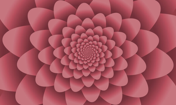 Luxury abstract peach color flower background design