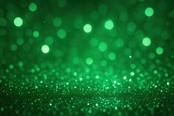 A luxurious green sparkle background, shimmering with radiant emerald, jade, and neon green tones.