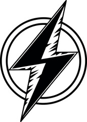 Minimalist black and white line drawing of a silhouette