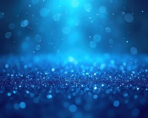 A luxurious blue sparkle background