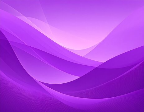 Abstract purple wavy lines