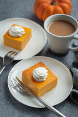 pumpkin or butternut squash cottage cheesecake
