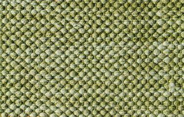 Traditional green wool mat texture	