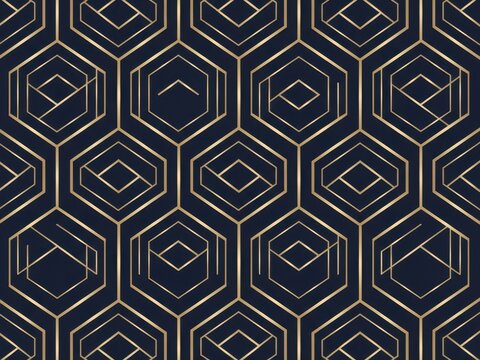 A seamless, tileable geometric background pattern - Powered by Adobe