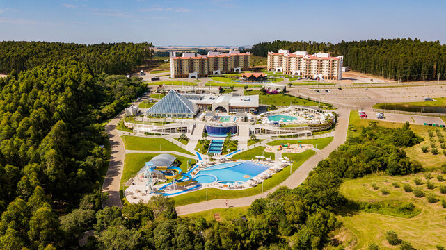 Roman Baths, Restinga Seca - beautiful thermal water complex in Rio Grande do Sul