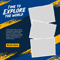 social media post template