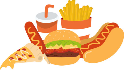 fast food icons