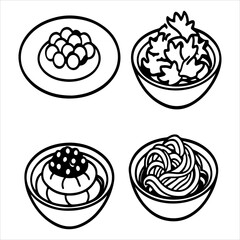 A Hearty Untraditional Spaghetti with Meatballs, the Classic Dish Italian American Comfort food, Smothered in Rich Tomato Sauce for a Savory Gourmet Dinner or Lunch.