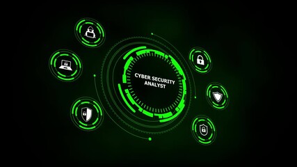 Cybersecurity concept featuring a digital data lock and shield protecting network systems, with a hacker and laptop interface, representing advanced protection against cyber threats. - Powered by Adobe