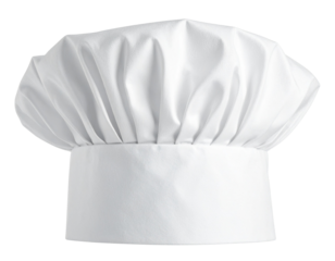 chef hat isolated on white background