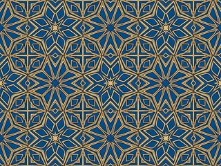 A seamless Moroccan tile-inspired pattern background