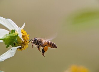 bee on a flower