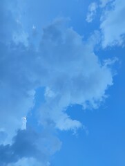 Fototapeta premium blue sky with clouds
