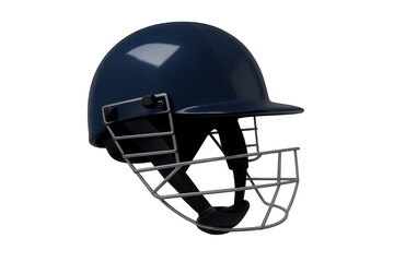 Cricket helmet representing sports safety and protection