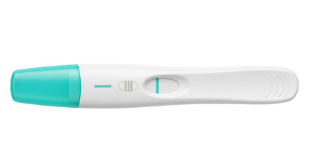 Isolated pregnancy test showing positive result, indicating confirmation of pregnancy status