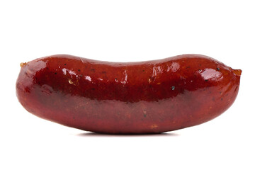 Smoked Sausage, isolated on white background
