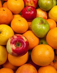 Colorful fruit close-up