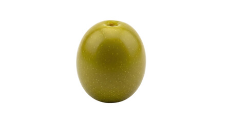 Isolated fresh green apple, delicious organic fruit for healthy snack and natural dieting