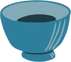 blue bowl 