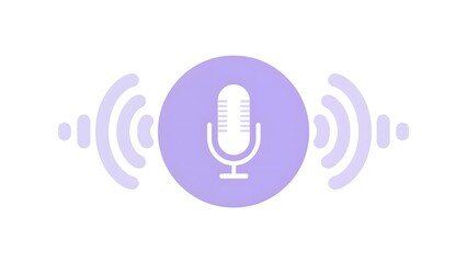 Voice input logo design