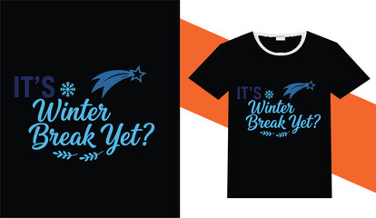 winter tshirt design  for unique