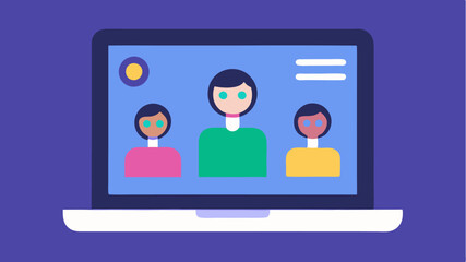 A laptop screen displaying a live chat interface illustrating audience interaction during streaming.