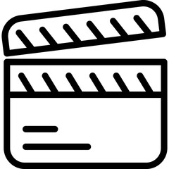 Cinema Set of Web Icons Movie and Film Icon Collection Containing Video Movie Theater 3D VR Popcorn Ticket Director Soundtrack and More