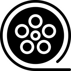 Cinema Set of Web Icons Movie and Film Icon Collection Containing Video Movie Theater 3D VR Popcorn Ticket Director Soundtrack and More