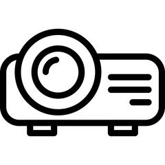 Cinema Set of Web Icons Movie and Film Icon Collection Containing Video Movie Theater 3D VR Popcorn Ticket Director Soundtrack and More