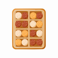 Delightful Assortment of Gourmet Sweet Treats in a Box – Perfect for Festive Celebrations and Gift Giving